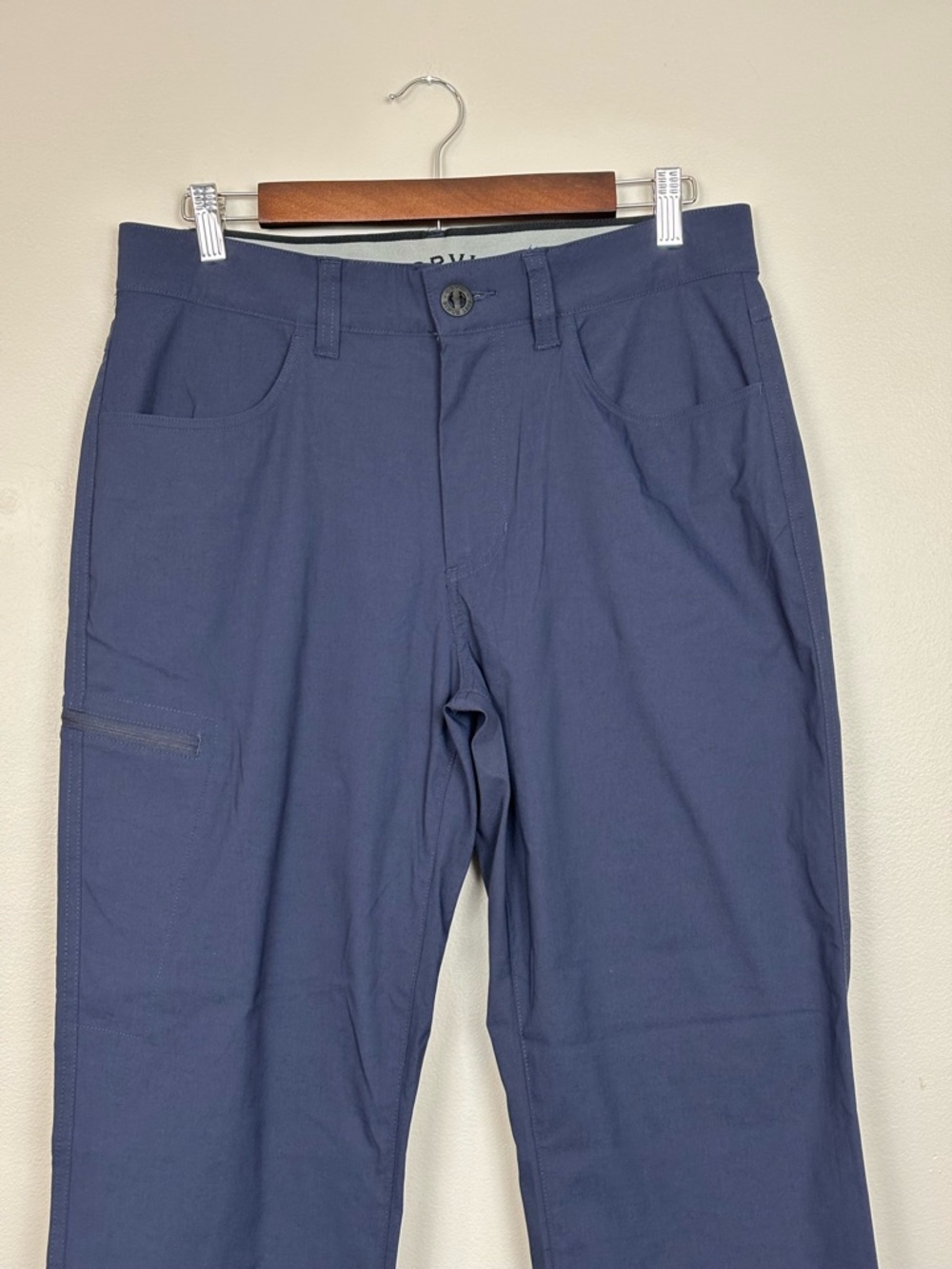 Orvis Pants Mens 32X29 Blue Classic Collection Lightweight Tech Trek Outdoors - Picture 2 of 11